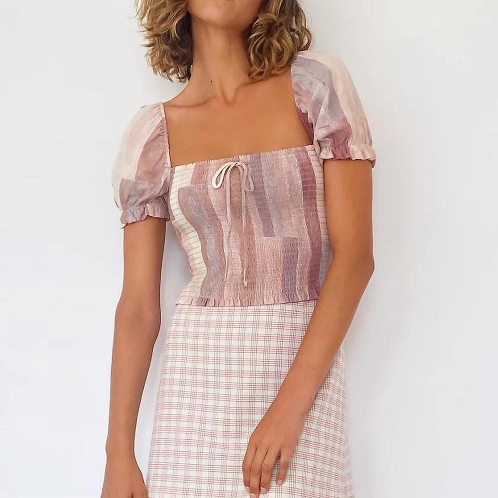 Wilfred Smocked Blouse